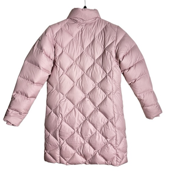 Columbia I Icy Heights Pink Mid Length Down Parka Size L - Picture 2 of 11